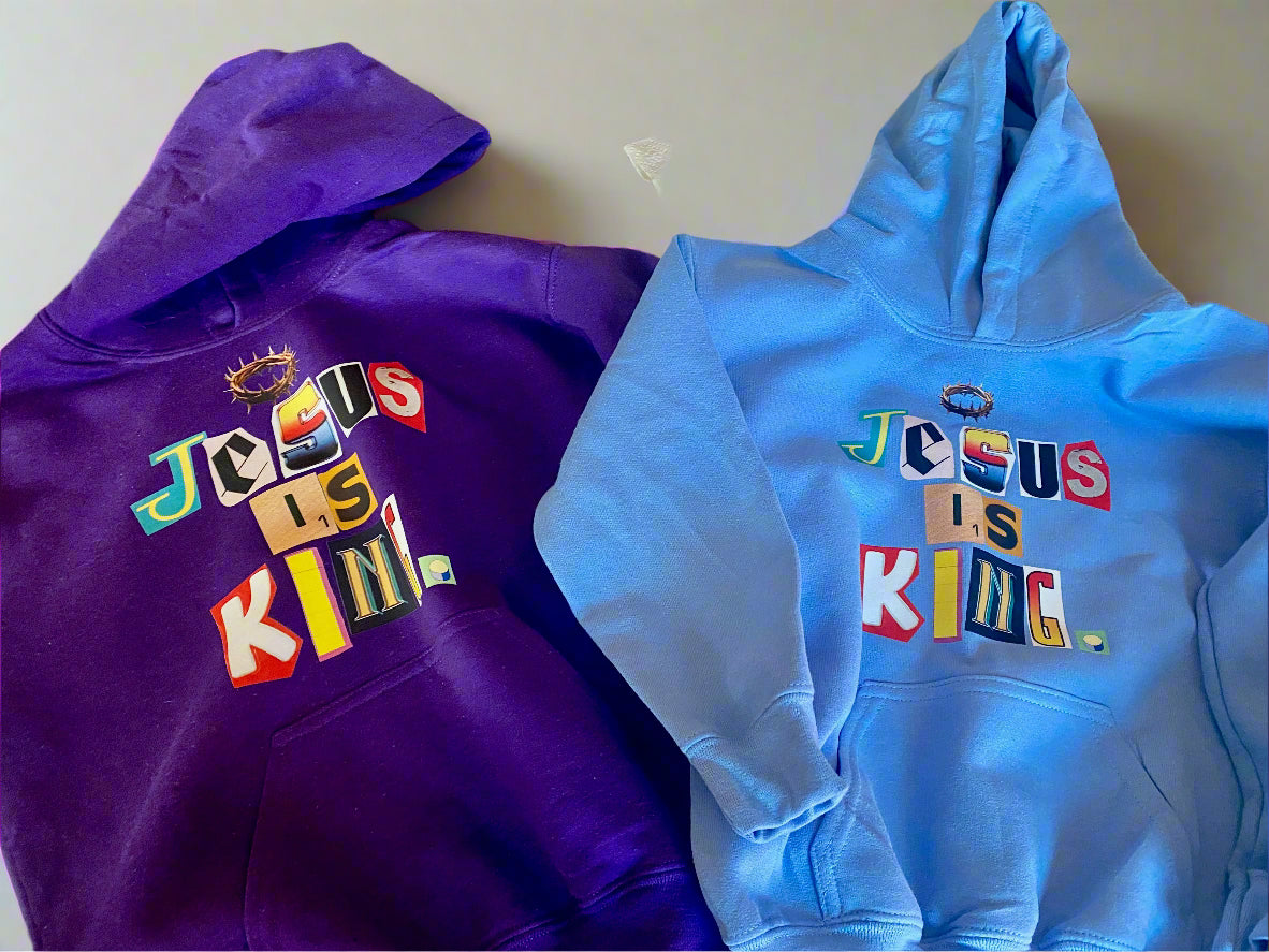 KIDS Jesus Is King Hoodie